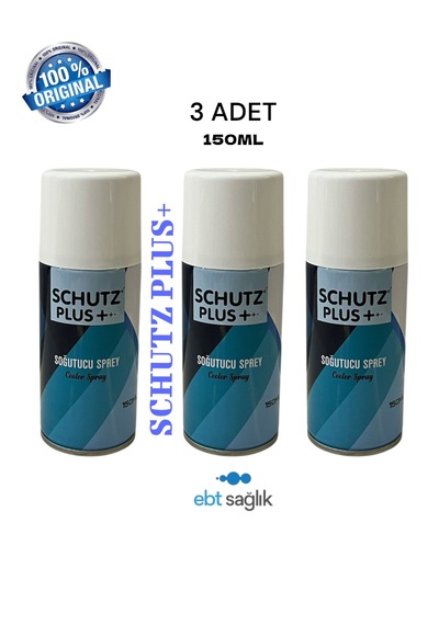Schutz Plus Soğutucu Sprey 150 Ml 3 Adet