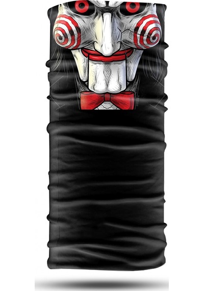 Dair Testere Maske Desenli Motosiklet Bandana Boyunluk Outdoor Balakla