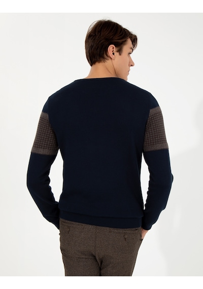 Pierre Cardin Erkek Lacivert Kazak /triko 50227838-vr033 Pierre Cardin Erkek Lacivert Kazak /triko 50227838-vr033