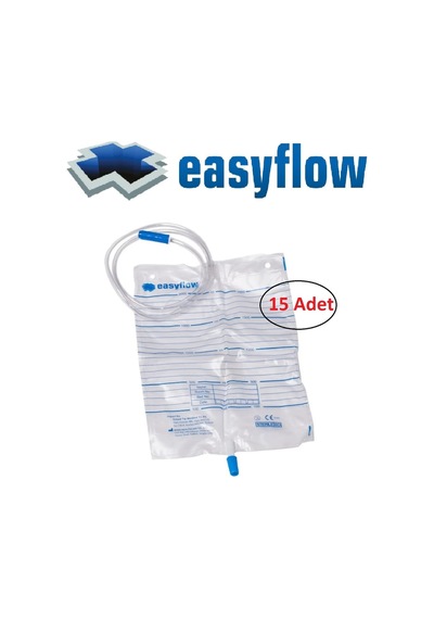 Musluklu Steril Idrar Torbası 2000 Ml 15'li Paket