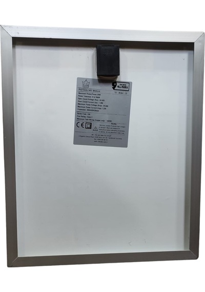 Ortec Solar 25 Watt Monokristal Güneş Paneli