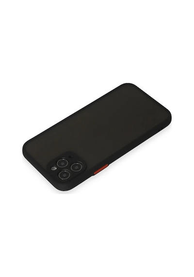 Apple Uyumlu iPhone 11 Pro Kılıf Montreal Silikon Kapak - Siyah 0.2M-Çok Renkli