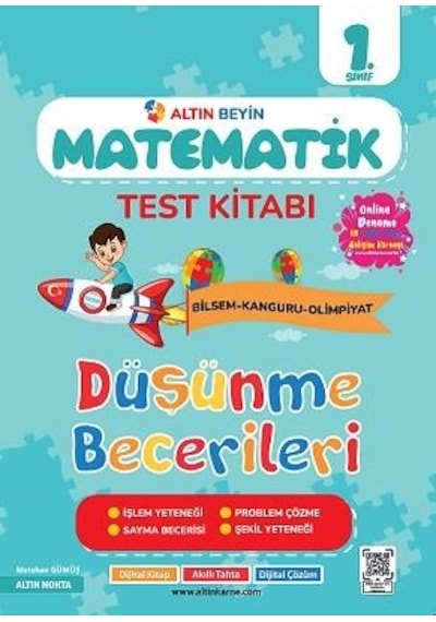 Altın Nokta Yayınları 1.sınıf Bilsem-kanguru-olimpiyat Sınavlarına Hazırlık Seti 6 Kitap
