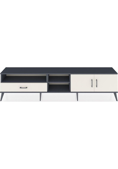 Arges Tv Ünitesi 3 Raflı Tek Çekmeceli 2 Kapaklı 220x30x51 Antrasit-aytaşı Aytası/aytası - Antrasıt Arges Tv Ünitesi 3 Raflı Tek Çekmeceli 2 Kapaklı 220x30x51 Antrasit-aytaşı Aytası/aytası - Antrasıt
