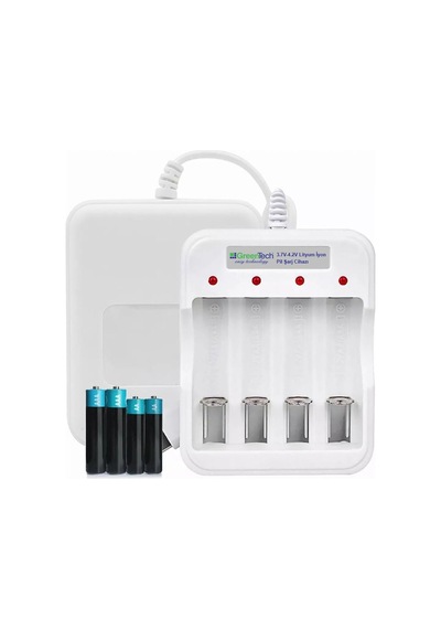 Greentech Pil Şarj Cihazı Dört Yuvalı - 1.2v Ni-mh/ni-cd Aa/aaa/gt-bc04 Sku: Zeusstk682c50c3df