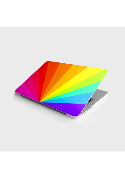 Laptop Sticker Bilgisayar Notebook Pc Kaplama Etiketi Rainbow Col (546589215)