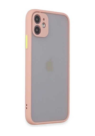 Apple iPhone Uyumlu,  11 Kılıf Montreal Silikon Kapak - Pembe