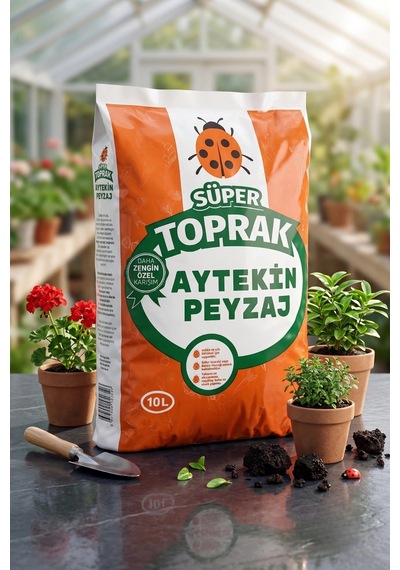 Aytekin Peyzaj Bitki Yetiştirme Toprağı-torf 10 L