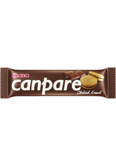Ülker Canpare Çikolatalı Kremalı Bisküvi 24 x 81 G