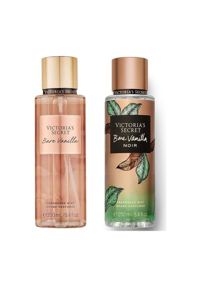 Victoria's Secret Bare Vanilla + Bare Vanilla Noir Vücut Spreyi 2 x 250 ML