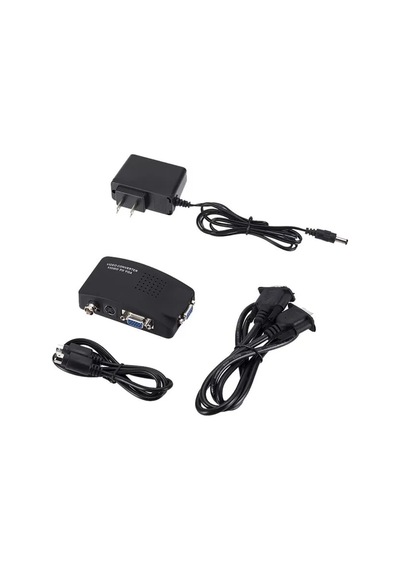 Powermaster Pm-983 Bnc S-video Vga'dan Vga'ya Görüntü Dönüştürücü 1080p Destekli