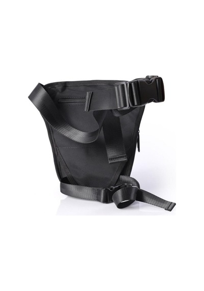 Ççs 31257 Motosiklet Bel Bacak Çantası Siyah
