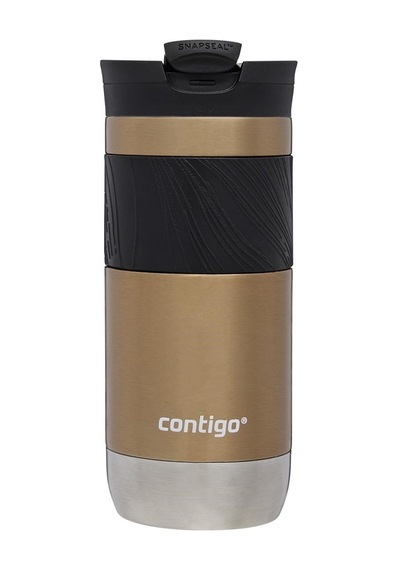 Contigo Byron Pro Snapseal Termos Bardak 470 ML - Karamel Kahverengi