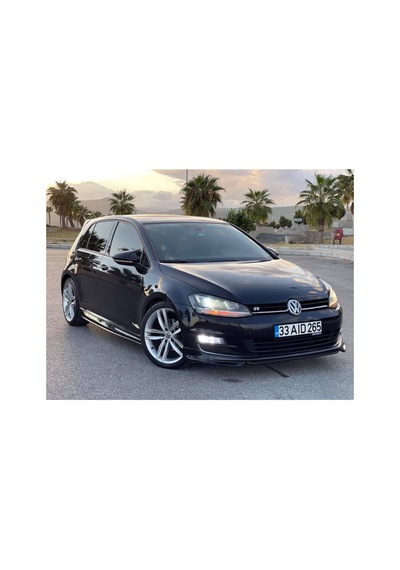Golf 7 7.5 Batman Yarasa Ayna Kapağı Piano Black Abs Plastik