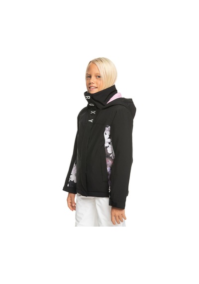 Roxy Roxy Kız Çocuk Snowboard Ceketi Galaxy Girl Jk Siyah Tbbf Siyah
