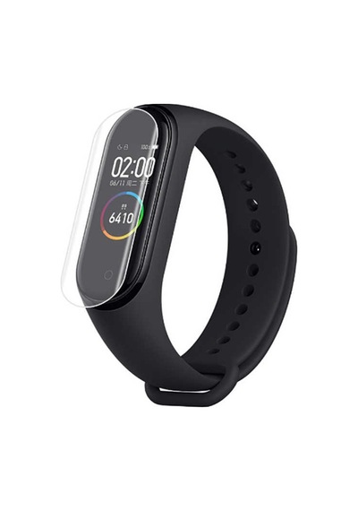Xiaomi Mi Band 5 6 Full Ekran Nano Saat Koruyucu Narr Tpu-Renksiz