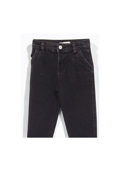 Jack Lions Erkek Çocuk Esnek Kumaş Kot Pantolon-15647 Siyah