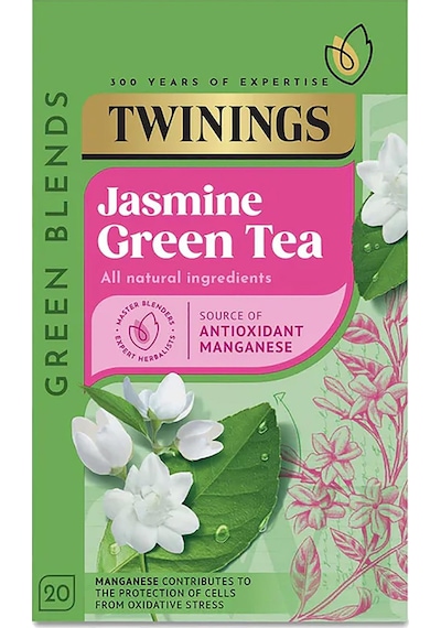 Twinings Yeşil Çay & Yasemin Bardak Poşet Çay 20 Adet