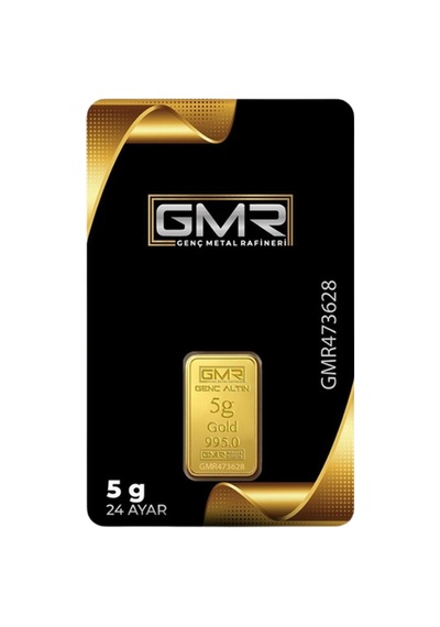1 Adet 5 Gr 24 Ayar Altın 995 Gmr