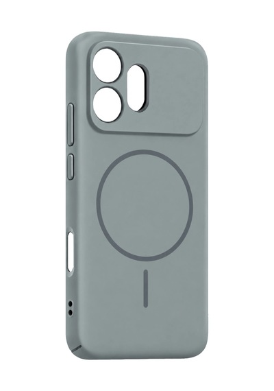 Huawei Honor 600 Mika Pc Magsafe Kapak - Gri - Gri