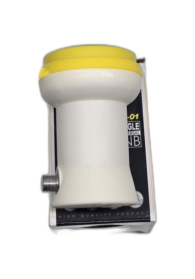 Tekli Lnb - 4k Ultra Hd Uyumlu Single Universal Lnb - Yüksek Sinyal Kaliteli
