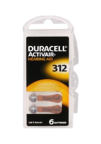 Duracell 312 Numara İşitme Cihazı Pili