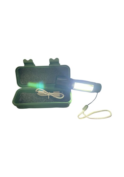 Klaus Led El Feneri Kutu+usb Şarj Kablo 3+1 W-400mah Lı-on Batary