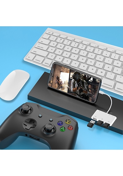Ally Apple Uyumlu iPhone Lightning To TF SD Card Reader Usb 3.0 Kamera Adaptörü
