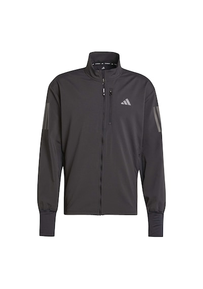 Black Adidas Erkek Koşu - Yürüyüş Eşofman Üstü Otr B Win Jkt Jp3815 Siyah