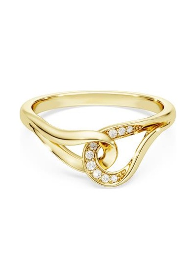 Swarovski 5746010 Yüzük Classıca:rıng Whı/gos 52 Metalik Ayarlanabilir