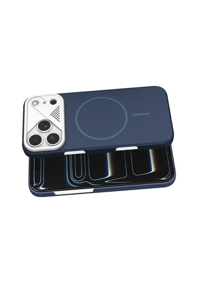 Joko - 670 - Apple Apple iPhone Uyumlu 17 Pro Max Export Magsafe Kapak - Glblseme - - Lacivert