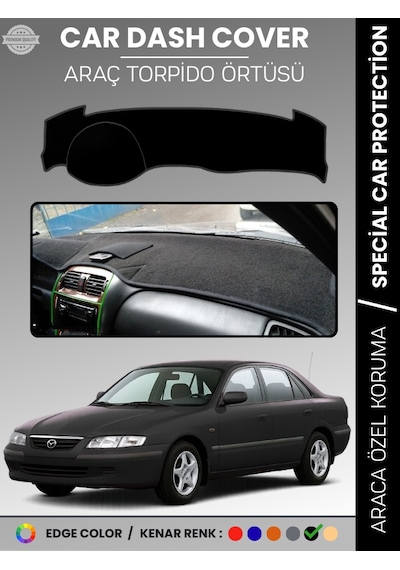 Mazda 626 1987-1991 Torpido Örtüsü Ön Panel Halısı Torpido Koruma Özel Kesim Kaymaz Hızlı Montaj - 589 Stiloto
