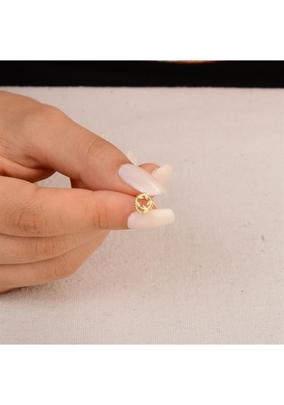 Goldkupe 14 Ayar Altın Yapraklı Küpe 1,20 Gr-2187