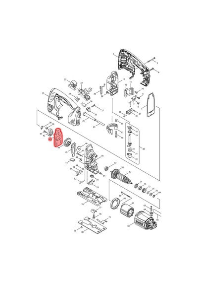 Makita 4350CT Balans Plaka Ürün Kodu 313108-4