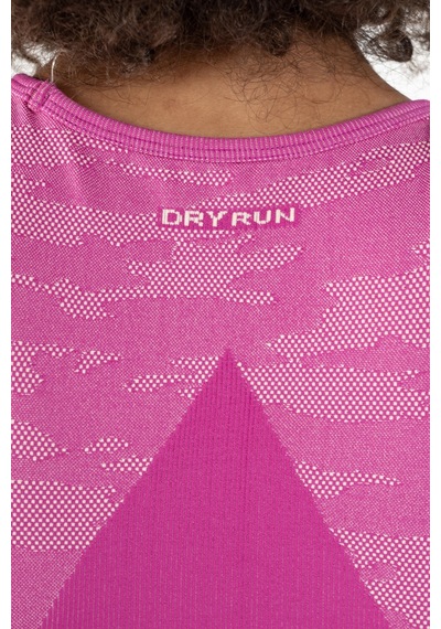 Maraton Active Slimfit Kadın Bisiklet Yaka Kolsuz Fitness Orkide Bra 813054-Orkide