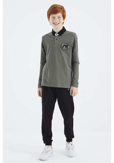 Tommylife Tommy Life Çağla Polo Yaka Erkek Çocuk T-shirt - 11172 Çağla Yeşili