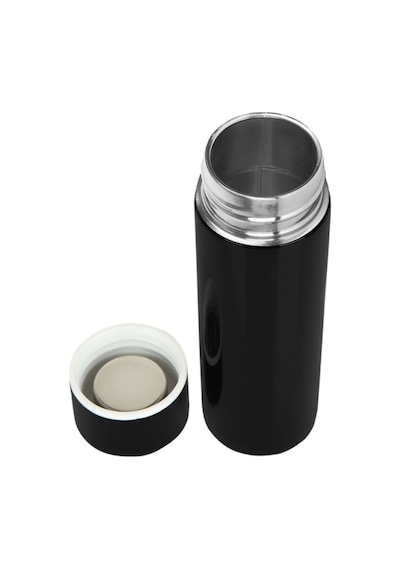 150 Ml Cep Tipi Mini Ufak 304 Çelik Çift Katmalı Termos Siyah