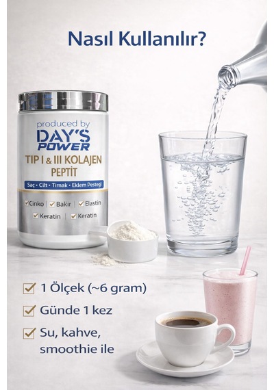 Day's Power Tip 1 & 3 Kolajen Peptit 300 G