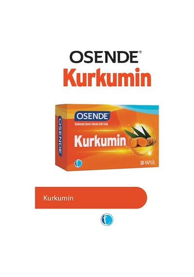 Osende Kurkumin  30 Yumuşak Kapsül