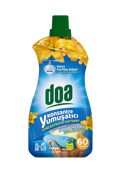 Doa Konsantre Yumuşatıcı Lilyum & Lotus Çiçeği 1.5 L Diğer