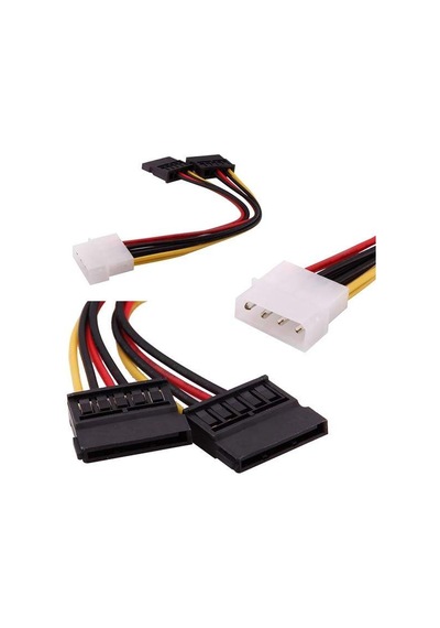 POWERMASTER İKİLİ SATA POWER KABLO