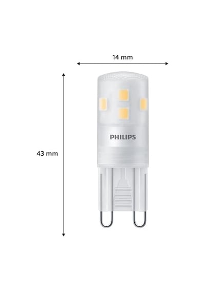 Led Kapsül 1.9w 220 Lumen 2700k Sarı Işık G9 Duy 25w Eşleniği Genel