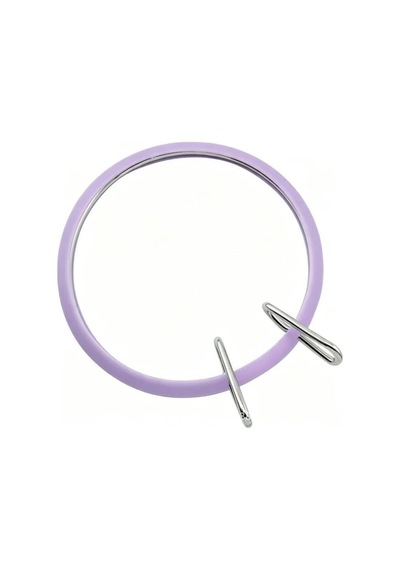 18 Cm Yaylı Metal Nakış Kasnağı Kumaş Germe Kasnağı El İşi Etamin Kasnağı Dikiş Çemberi Yaylı Kasnak Karışık Gönderim