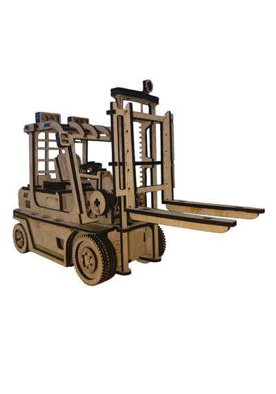 Ahşap Forklift Maketi
