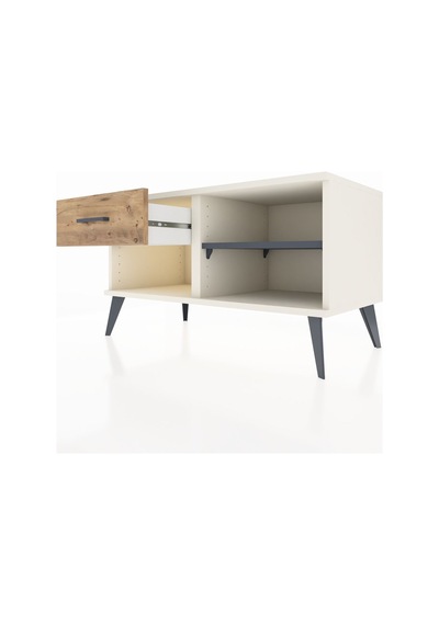 Hyperion Şifonyer Tek Raflı Tek Çekmeceli 88x44x48 Aytaşı-antrasit/çam Antrasit/çam Hyperion Şifonyer Tek Raflı Tek Çekmeceli 88x44x48 Aytaşı-antrasit/çam Antrasit/çam