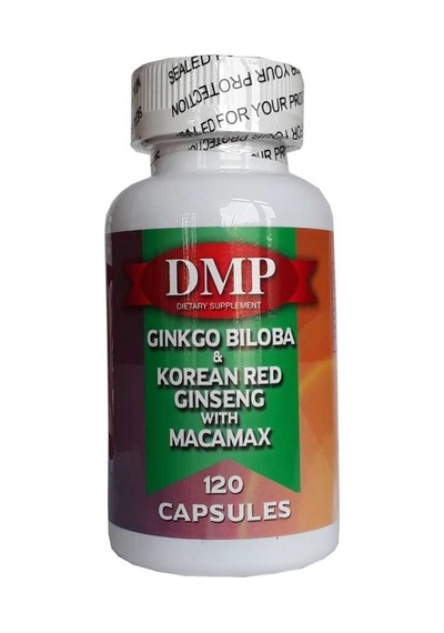 Dmp Ginkgo Biloba Korean Red Ginseng Macamax 120 Kapsül