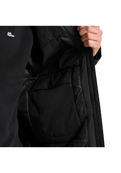 Jack Wolfskın Jack Wolfskin Pamir Erkek Siyah Outdoor Ceketi 6000