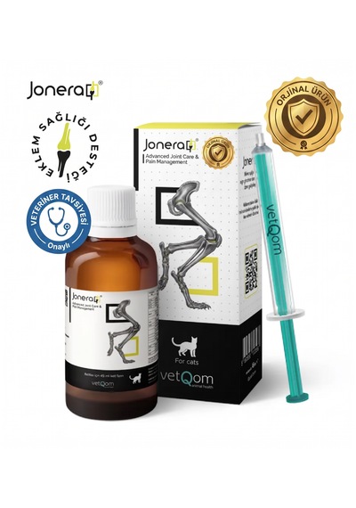 Vetqo Jonera Sıvı Form Kedi Eklem Ve Hareket Destek Vitamini 45 Ml Orijinal Ürün