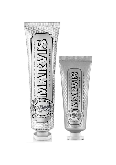 Marvis Smokers Whitening Mint Diş Macunu 85 ML + Smokers Whitening Diş Macunu 25 ML