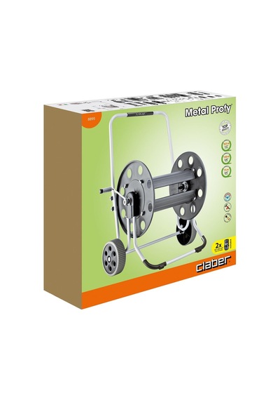 Claber 8895 Profy Metal Hortum Makarası